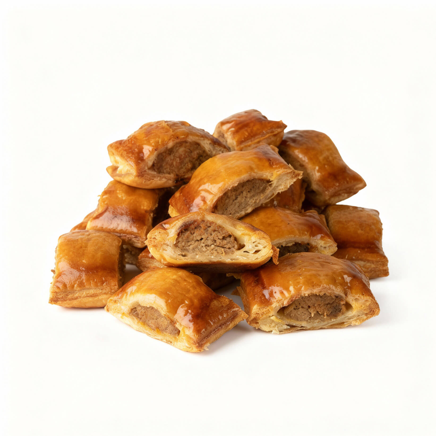 Mini saucijzenbroodjes NEW Mini saucijzenbroodjes NEW