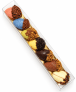 chocolade eikels in kokers